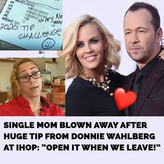 Donnie gave the receipt to waitress Bethany, a single mother, and warned her not to look at it until after he and his wife had left IHOP.😲🙏 When she unfolded the receipt, oh my god. Find the story in the comments